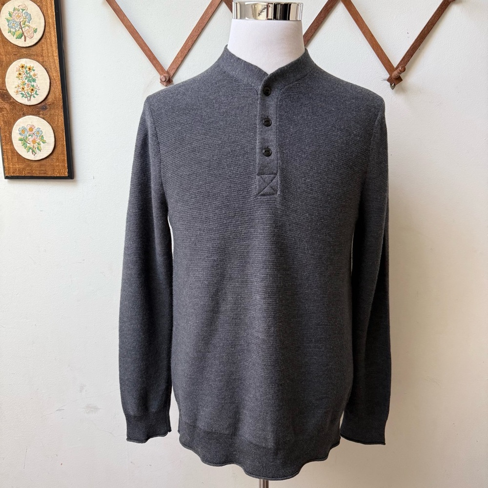 Bonobos Extra Fine Merino Wool Henley Sweater